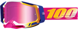 100% Racecraft 2 Goggle with Pink Mirror Lens - Fits Motocross & Off-Road Vehicles