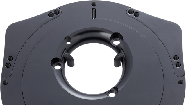 ARLEN NESS Replacement Breather Bolt Cover Plate - Inverted/Method/Clear Tear/Sidekick - Left - Black 600-060