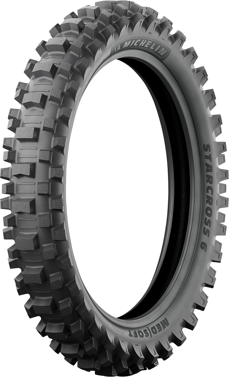 MICHELIN Tire - StarCross 6 Medium Soft - Rear - 120/90-18 - 65M 88813