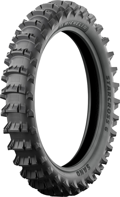 MICHELIN Tire - StarCross 6 Mud - Rear - 110/90-19 - 62M 76392