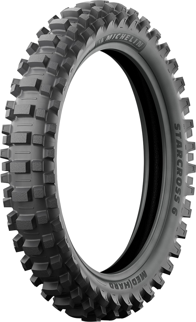 MICHELIN Tire - StarCross 6 Medium Soft - Rear - 110/100-18 - 64M 28750