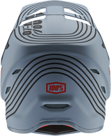 100% Status Helmet Caltec/Gray Small with Active Cooling System and Removable Comfort Liner