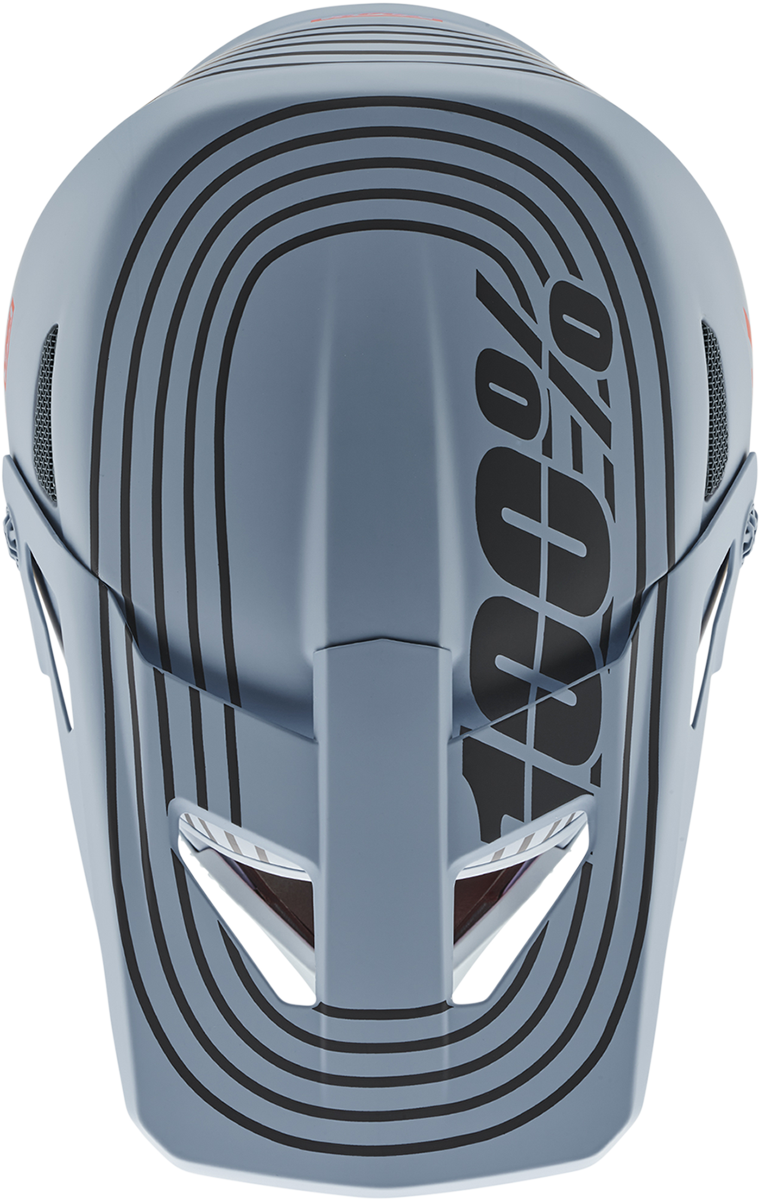 100% Status Helmet Caltec/Gray Small with Active Cooling System and Removable Comfort Liner