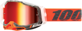 100% Racecraft 2 Goggle Schrute Red Mirror Lens - Perfect Fit for ATV, Motocross, and Off-Road Vehicles