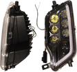 BRITE-LITES LED Headlight Conversion Kit - Honda BL-LEDPIOHALO