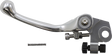 Moose Offroad Flex FG Forged 6061-T6 Clutch Lever for ATV and Motorcycle - Silver (Part H07-5942CS)