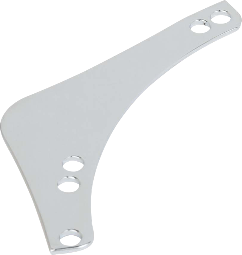 ARLEN NESS Replacement Breather Bolt Cover Plate - Inverted/Method/Clear Tear/Sidekick - Left - Chrome 600-065