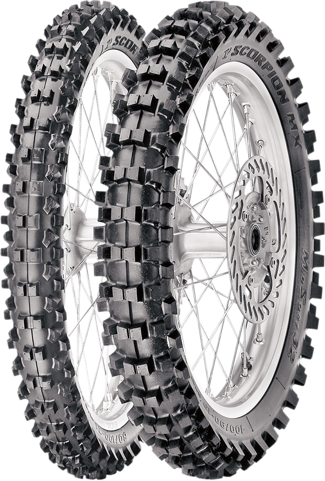 PIRELLI Tire - Scorpion™ MX32 Mid Soft - Rear - 2.75-10 - 37J 3842200