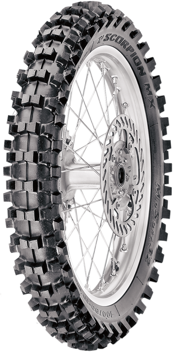 PIRELLI Tire - Scorpion™ MX32 Mid Soft - Front - 60/100-12 - 36M 3841900