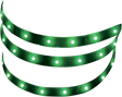 BRITE-LITES LED Accent Light - Single Strip - Green BL-ASLEDG