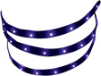 BRITE-LITES LED Accent Light - Single Strip - Purple BL-ASLEDP