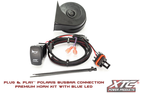 XTC Power Products Horn Kit PNP Pol – Loud Low Tone Automotive Horn for Car, Truck, SUV