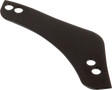 ARLEN NESS Replacement Breather Bolt Cover Plate - Inverted/Method/Clear Tear/Sidekick - Left - Chrome 600-057