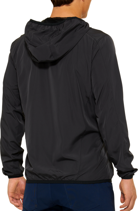 100% Klutch Jacket Black Small - Model 20041-00000, Perfect for Urban Cycling and Outdoor Activities