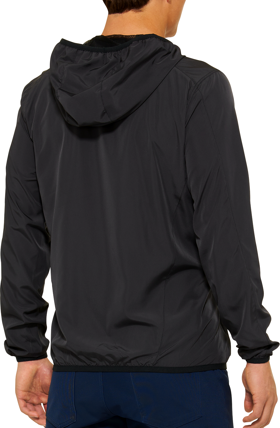 100% Klutch Jacket Black Large - Model 20041-00002, Hooded Windbreaker for Motorcycle and Sports Use