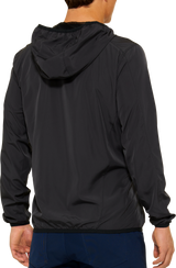 100% Klutch Jacket Black XL - Windbreaker for Motorcycle and Cycling Enthusiasts