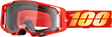 100% Armega Goggle Nuketown Clear Lens - Impact-Resistant Design for ATV, MX, and Off-Road Vehicles Part 50004-00020