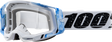 100% Racecraft 2 Goggle with Clear Lens - Fits Motocross and Off-Road Vehicles, Part 50009-00020