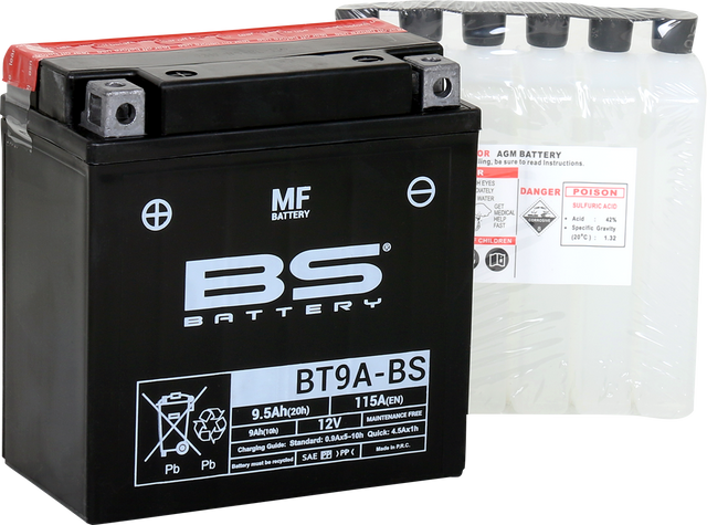 BS BATTERY Battery - BT9A-BS (YT) 300748