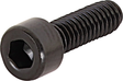 HIGH LIFTER Screw - Replacement/Bolt-in/Center Cap - Black HLCAP-000
