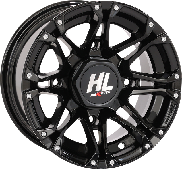 HIGH LIFTER Wheel - HL3 - Front/Rear - Gloss Black - 12x7 - 4/110 - 4+3 (+10 mm) 12HL03-1210