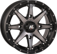 HIGH LIFTER Wheel - HL10 - Front/Rear - Matte Black/Smoke - 14x7 - 4/110 - 5+2 (+30 mm) 14HL10-1610