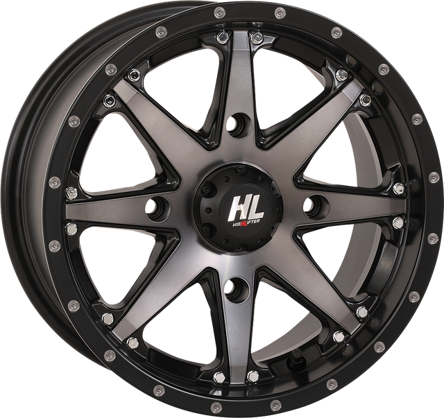 HIGH LIFTER Wheel - HL10 - Front/Rear - Matte Black/Smoke - 14x7 - 4/110 - 5+2 (+30 mm) 14HL10-1610