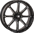 HIGH LIFTER Wheel - HL4 - Front/Rear - Gloss Black w/Machined - 20x6.5 - 4/156 - 4+2.5 (+10 mm) 20HL04-1156