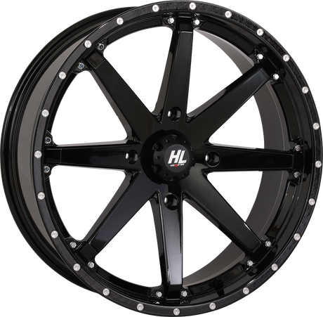 HIGH LIFTER Wheel - HL10 - Front/Rear - Gloss Black - 20x7 - 4/156 - 4+3 (+10 mm) 20HL10-1256