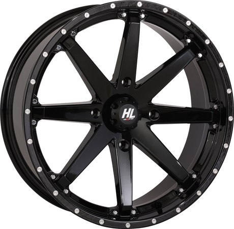 HIGH LIFTER Wheel - HL10 - Front/Rear - Gloss Black - 14x7 - 4/156 - 5+2 (+30 mm) 14HL10-1256