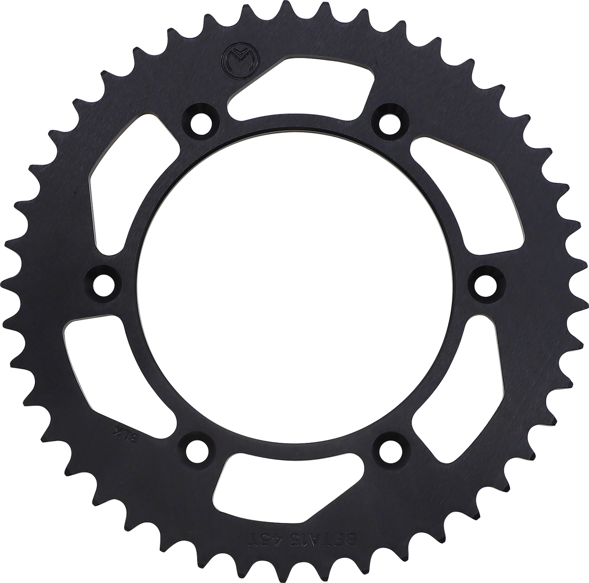 Moose Offroad Rear Sprocket - 45 Tooth Aluminum for ATVs and Dirt Bikes - Part Number 1211-BET-45-10
