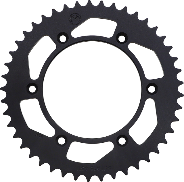 Moose Offroad Rear Sprocket - 45 Tooth Aluminum for ATVs and Dirt Bikes - Part Number 1211-BET-45-10