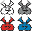 MOOSE OFFROAD Decal - Angroid - 4 Pack 4320-2528
