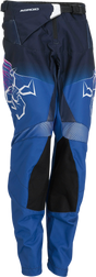 Moose Offroad Youth Agroid Pants - Pink/Blue with Athletic Fit, Size US 24 - Compatible with ATV, Dirt Bike, and Off-Road Vehicles
