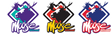 MOOSE OFFROAD Decal - Moose Offroad - 3 Pack 4320-2531