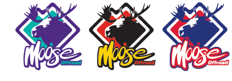 MOOSE OFFROAD Decal - Moose Offroad - 3 Pack 4320-2531