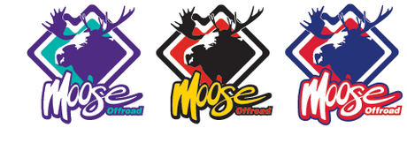 MOOSE OFFROAD Decal - Moose Offroad - 3 Pack 4320-2531