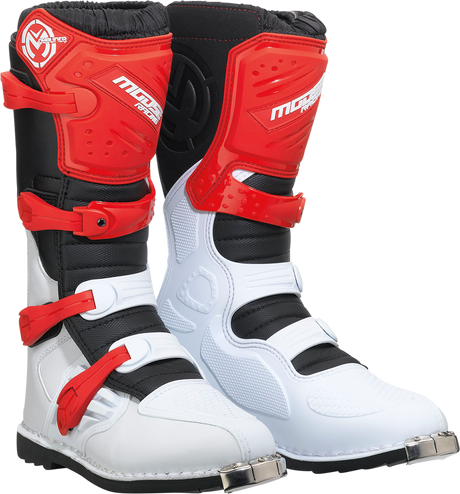 MOOSE OFFROAD Qualifier Boots - Red - Size 11 3410-2594