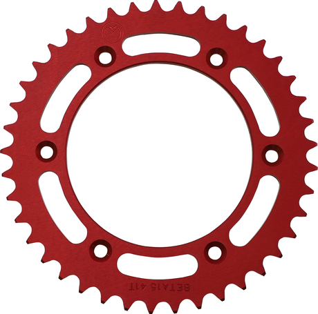 MOOSE OFFROAD Rear Sprocket - Aluminum - 41 Tooth - Red - Beta 1211-BET-41-13