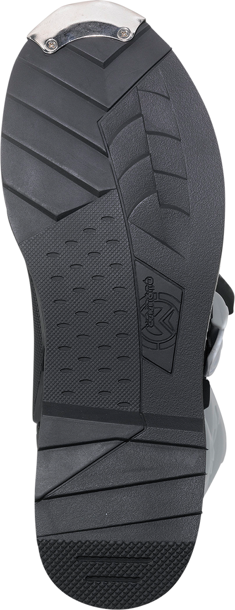 MOOSE OFFROAD Qualifier Boots - Black/White - Size 14 3410-2606