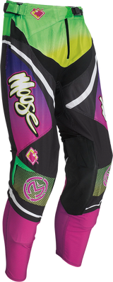 MOOSE OFFROAD Sahara Pants - Purple/Green - US 34 2901-10413