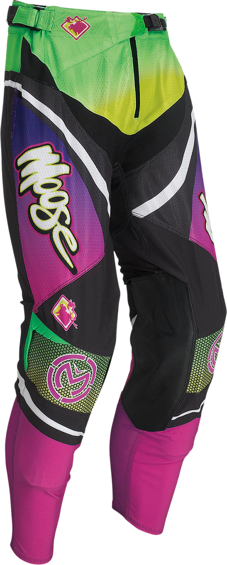 MOOSE OFFROAD Sahara Pants - Purple/Green - US 34 2901-10413