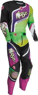 MOOSE OFFROAD Sahara Pants - Purple/Green - US 34 2901-10413