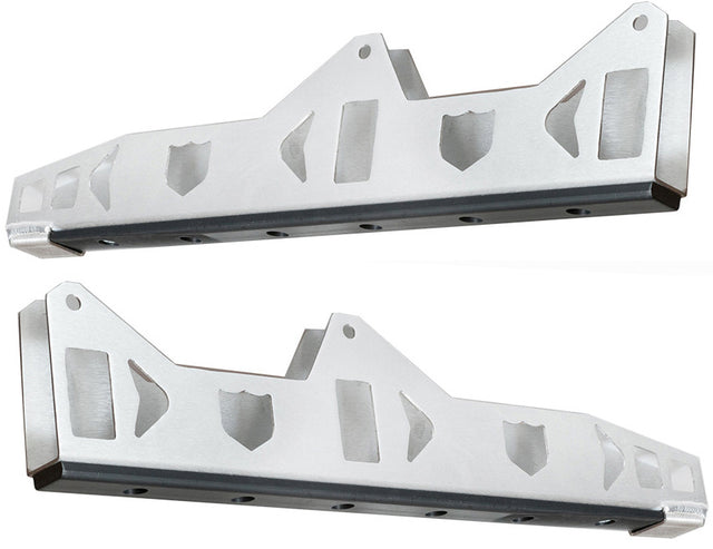 PRO ARMOR P141524 Heavy Duty Aluminum Trailing Arm Armor with UHMW Slider for Jeep Wrangler and Dodge RAM