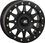 HIGH LIFTER Wheel - HLA1 Beadlock - Front/Rear - Matte Black - 15x7 - 5/4.5 - 5+2 (+40 mm) 15HLA1-1445