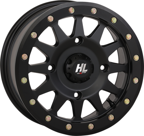 HIGH LIFTER Wheel - HLA1 Beadlock - Front/Rear - Matte Black - 15x7 - 5/4.5 - 5+2 (+40 mm) 15HLA1-1445