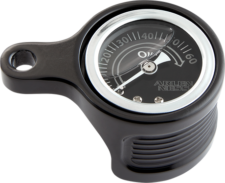 ARLEN NESS Oil Pressure Gauge Kit - Method® - Black Anodized 610-101