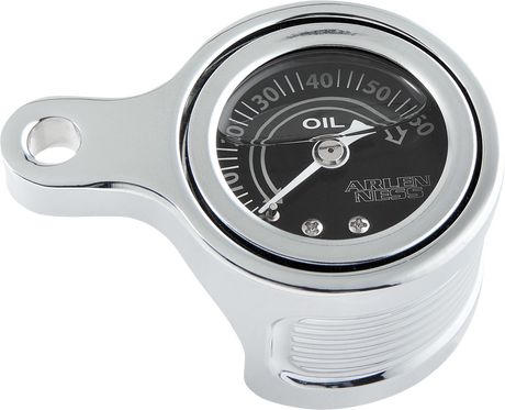 ARLEN NESS Oil Pressure Gauge Kit - Method® - Chrome 610-100