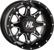 HIGH LIFTER Wheel - HL4 - Rear - Gloss Black w/Machined - 12x7 - 4/110 - 2+5 (-47 mm) 12HL04-1111