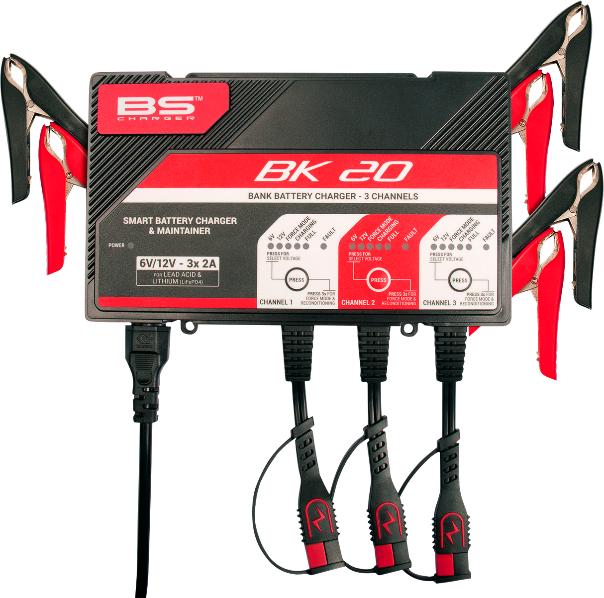 BS BATTERY Battery Charger/Maintainer - BK20 700554